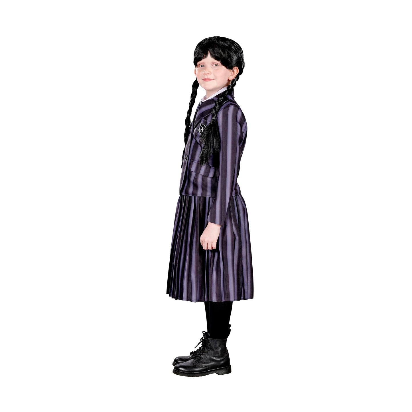 Gothic Girl School Uniform Child Costume | Large