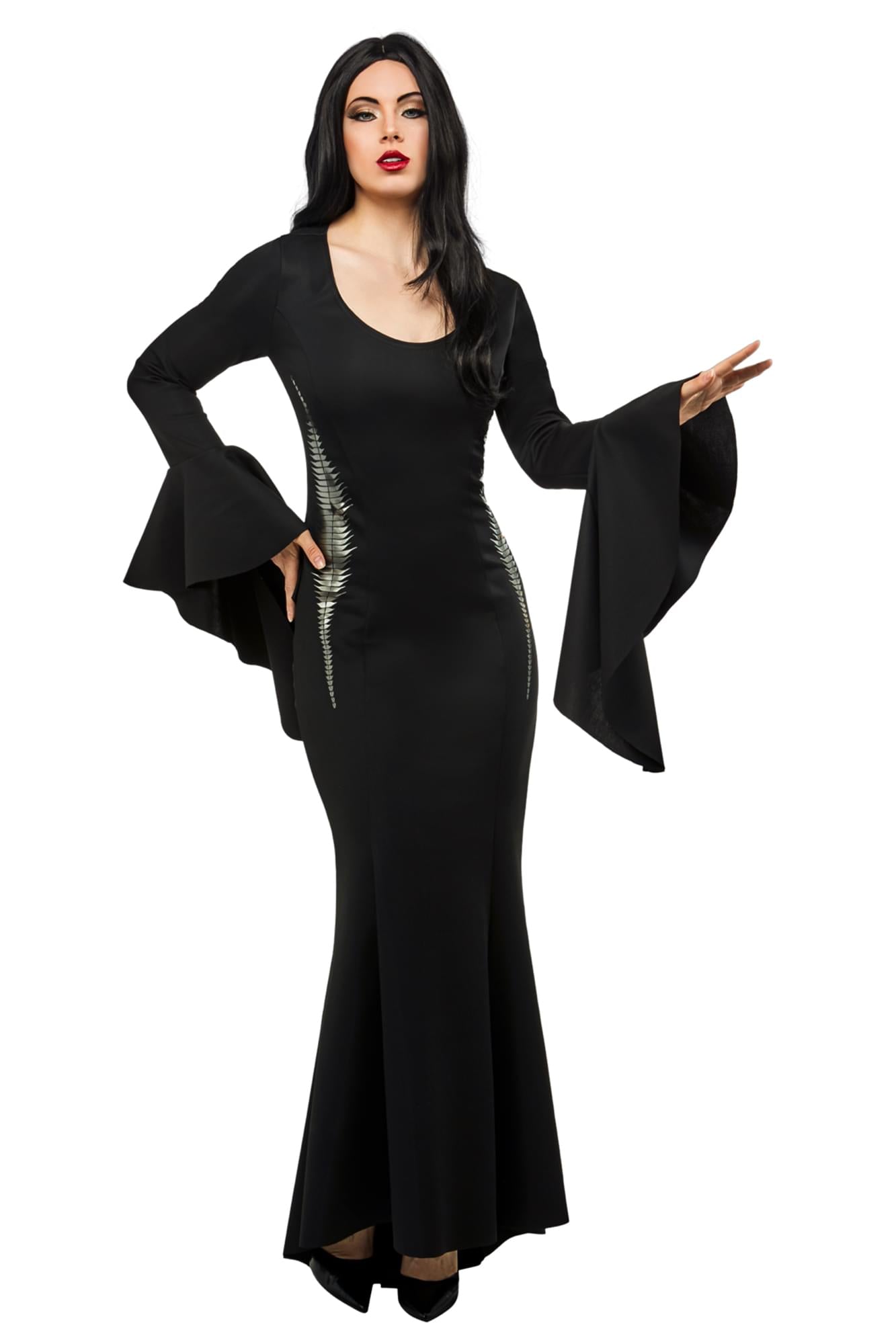 The Addams Family Morticia Women's Costume | Medium