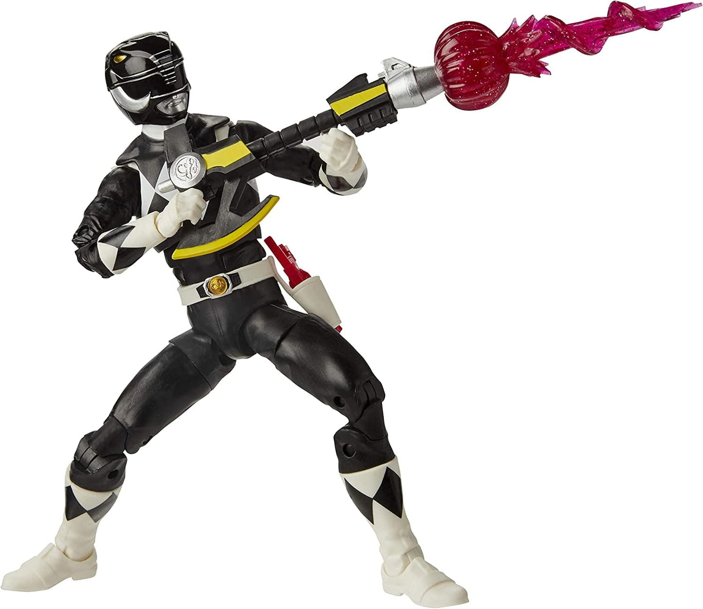 Power Rangers Lightning Collection 6 Inch Figure | Mighty Morphin Black Ranger