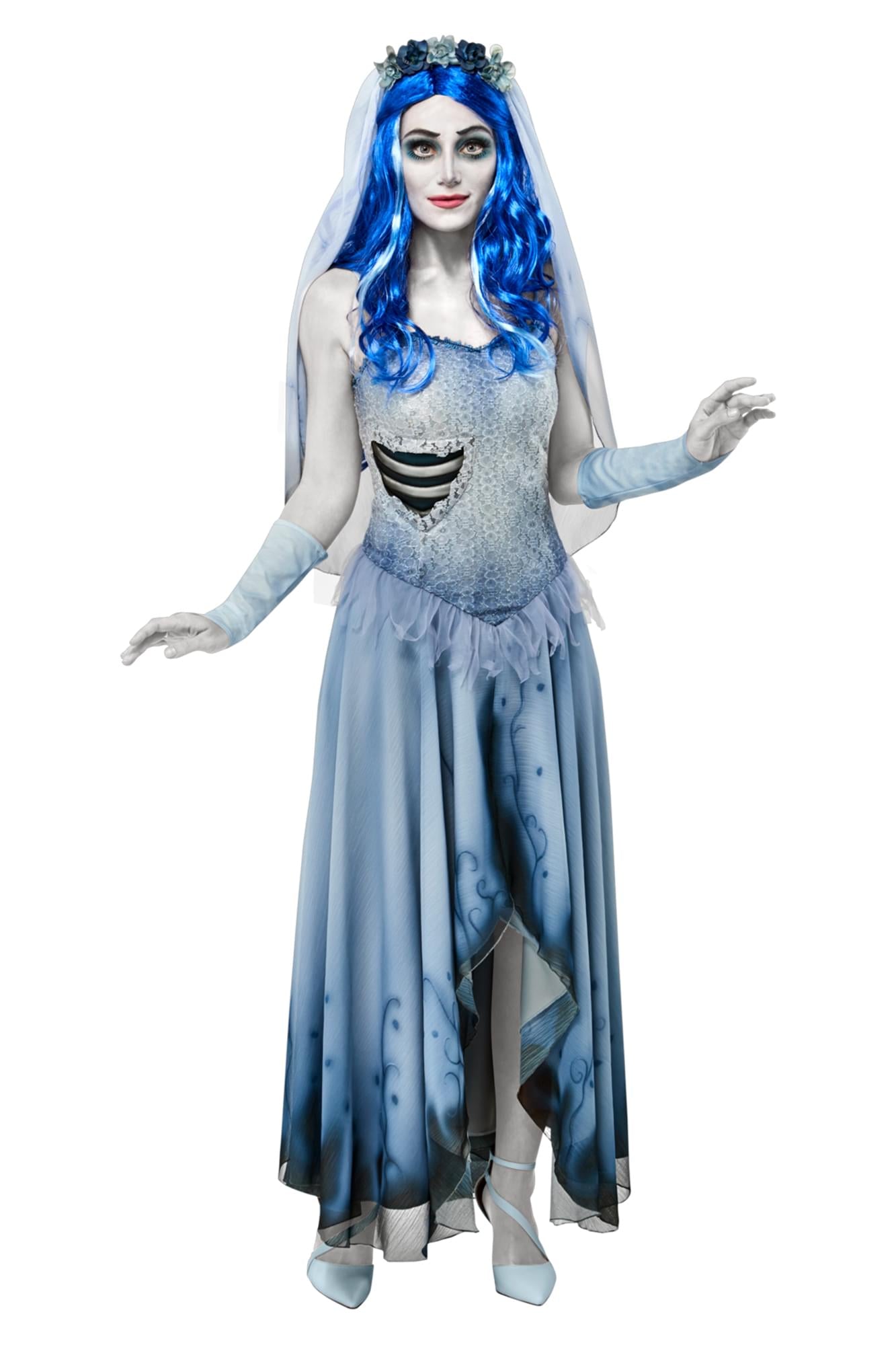 Tim Burton's Corpse Bride Emily Women's Costume | Medium