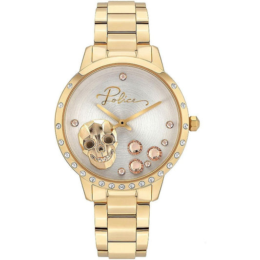 Gold Stainless Steel Dress Watch