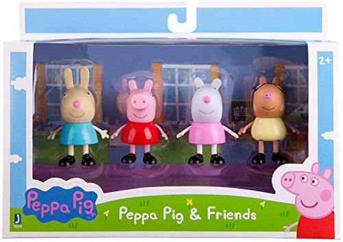Peppa Pig and Friends 3" Figure 4-Pack