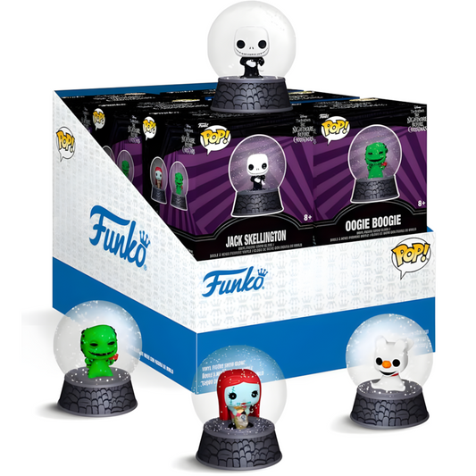 Disney Nightmare Before Christmas assorted Mystery Mini Snow globe figure