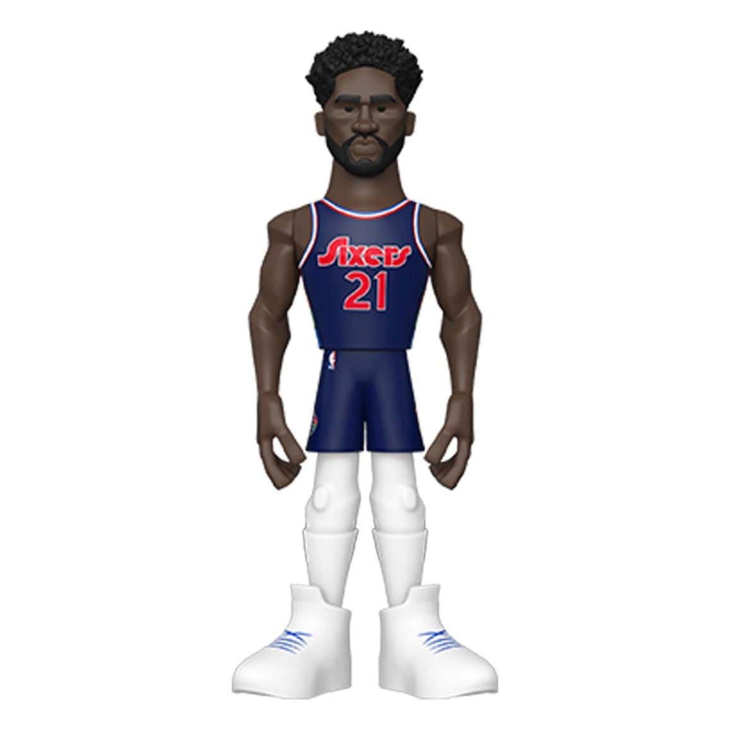 Philadelphia 76ers NBA Funko Gold 5 Inch Vinyl Figure | Joel Embiid CHASE