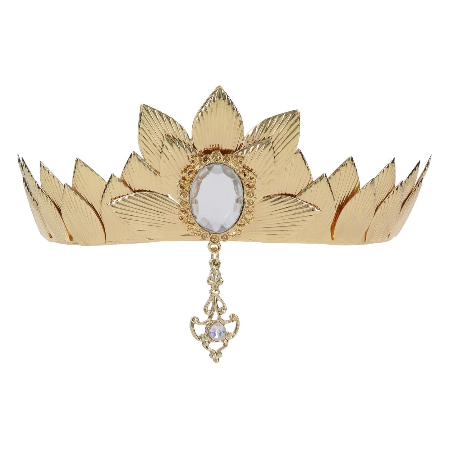 Oz Witch Metal Costume Crown Adult: Gold One Size