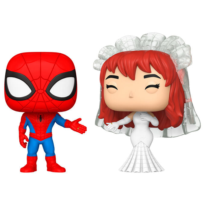 POP pack 2 figures Marvel Spider-Man and MJ