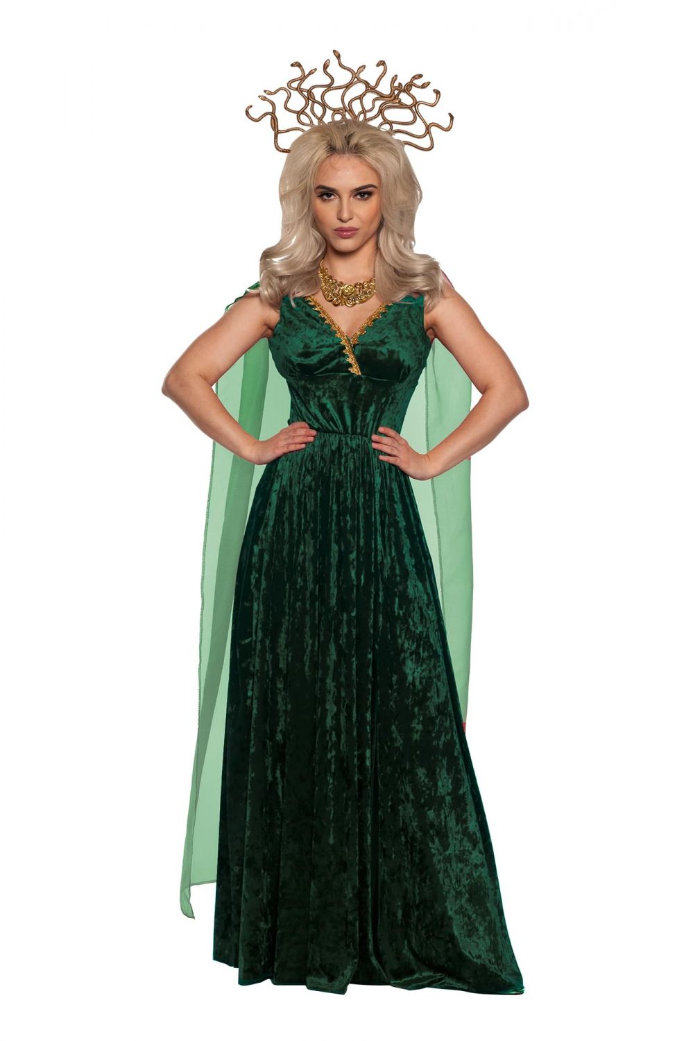 Snake Goddess Dress Adult Costume | Large