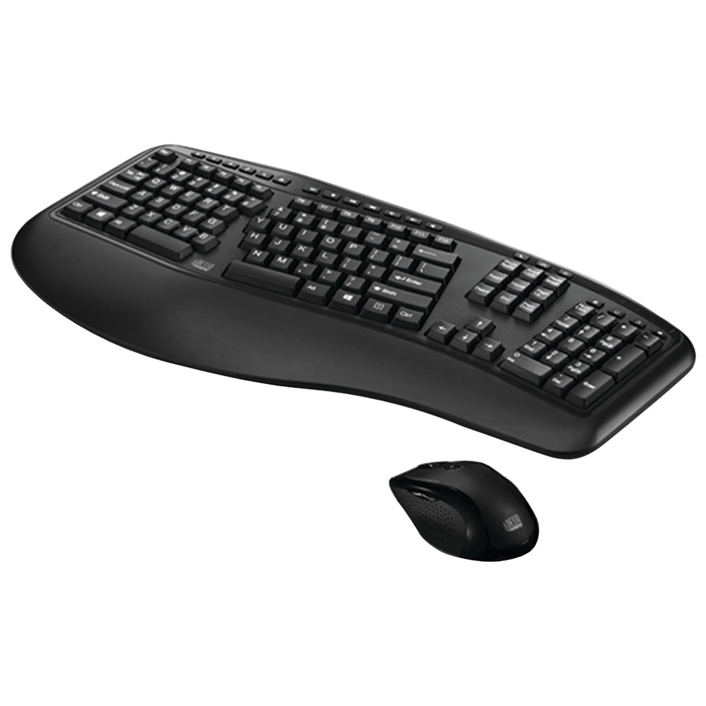 Adesso WKB-1500GB Tru-Form Media 1500 Wireless Ergonomic Keyboard & Laser Mouse