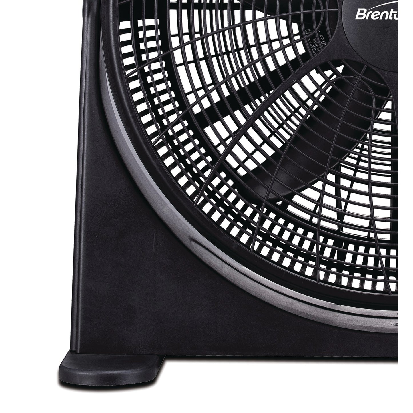 Brentwood Kool Zone F-20BKR 3-Speed 20-Inch 110-Watt High-Velocity Air Circulator Floor Fan