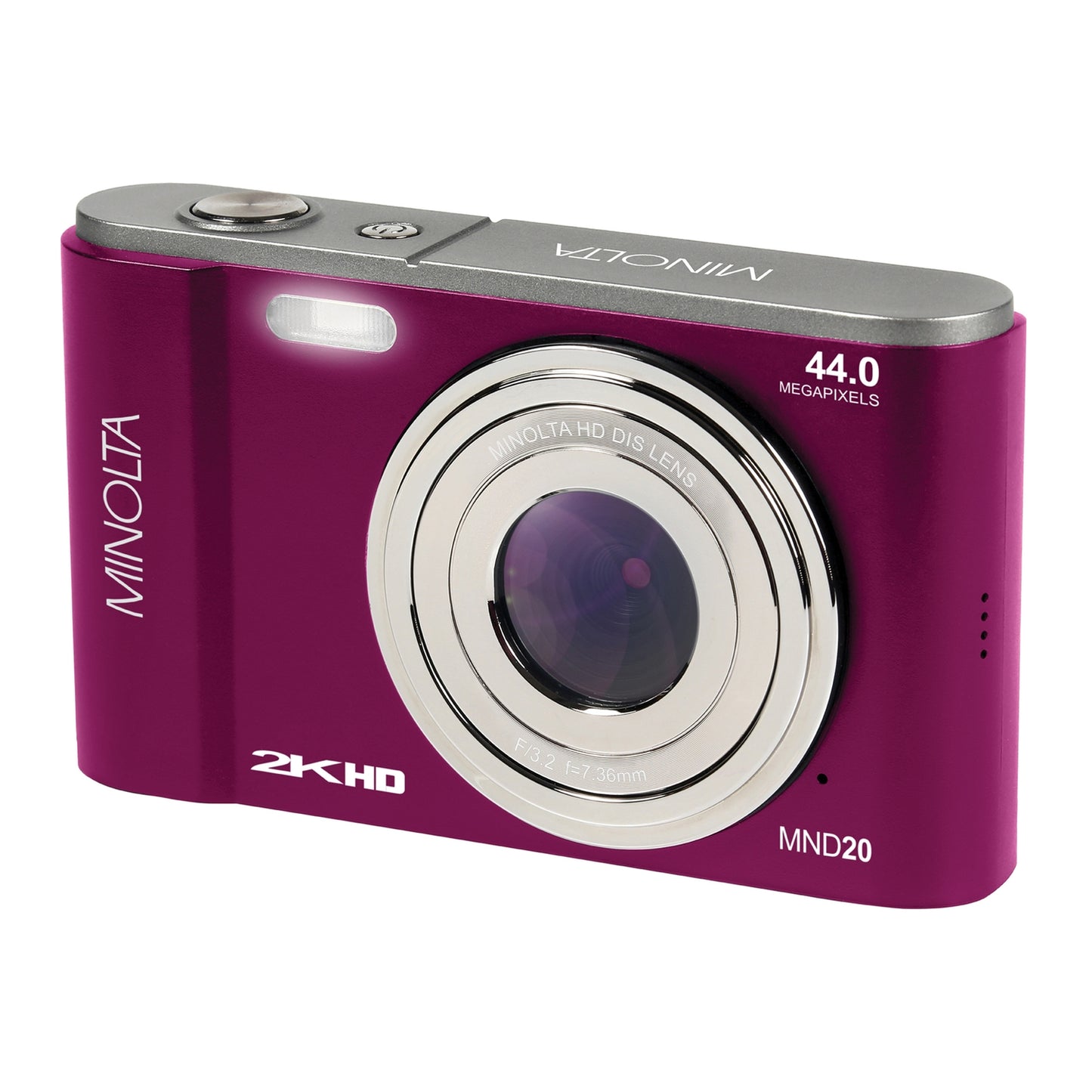 Minolta MND20-M MINOLTA MND20 44 MP / 2.7K Ultra HD Digital Camera (Magenta)