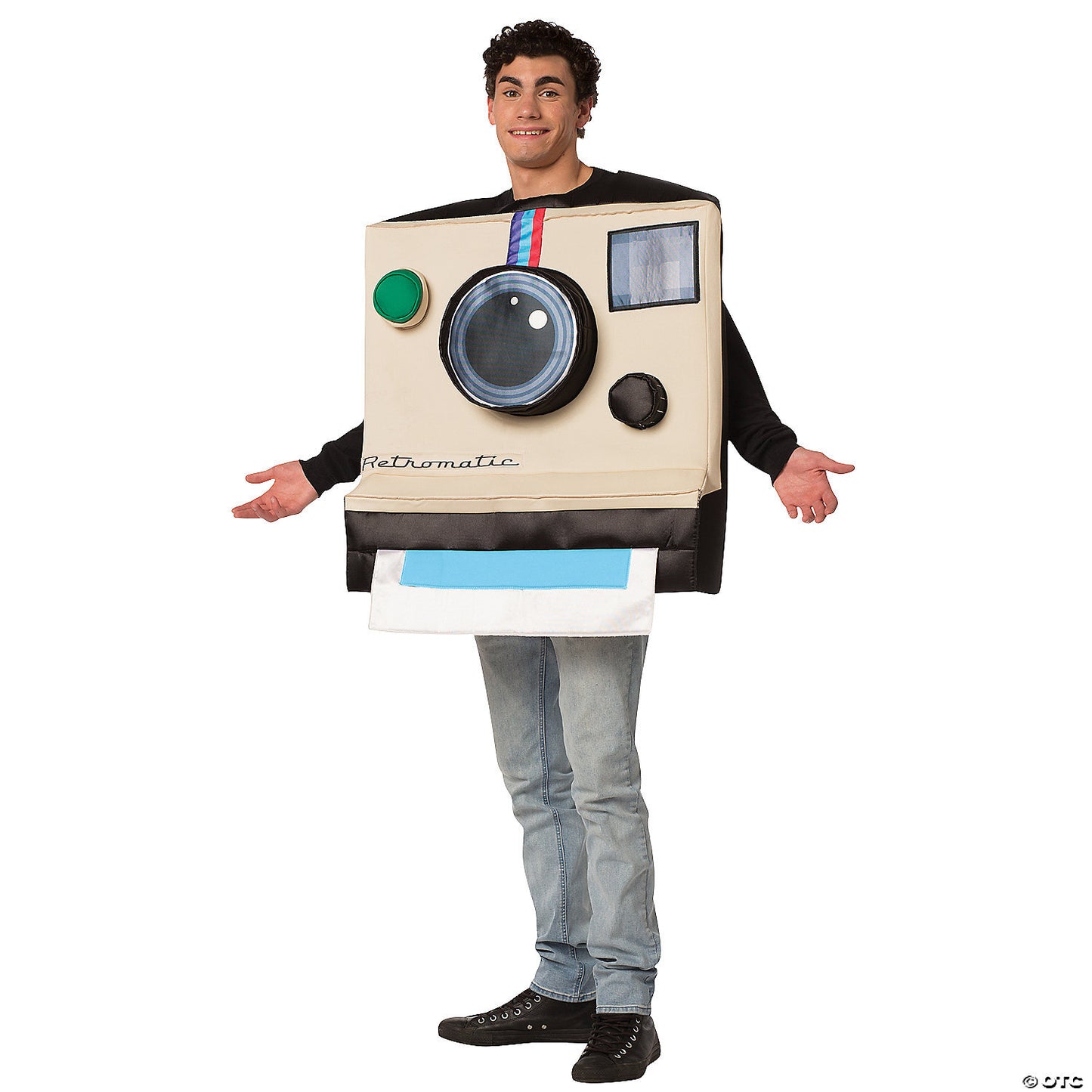 Adult instant camera costume