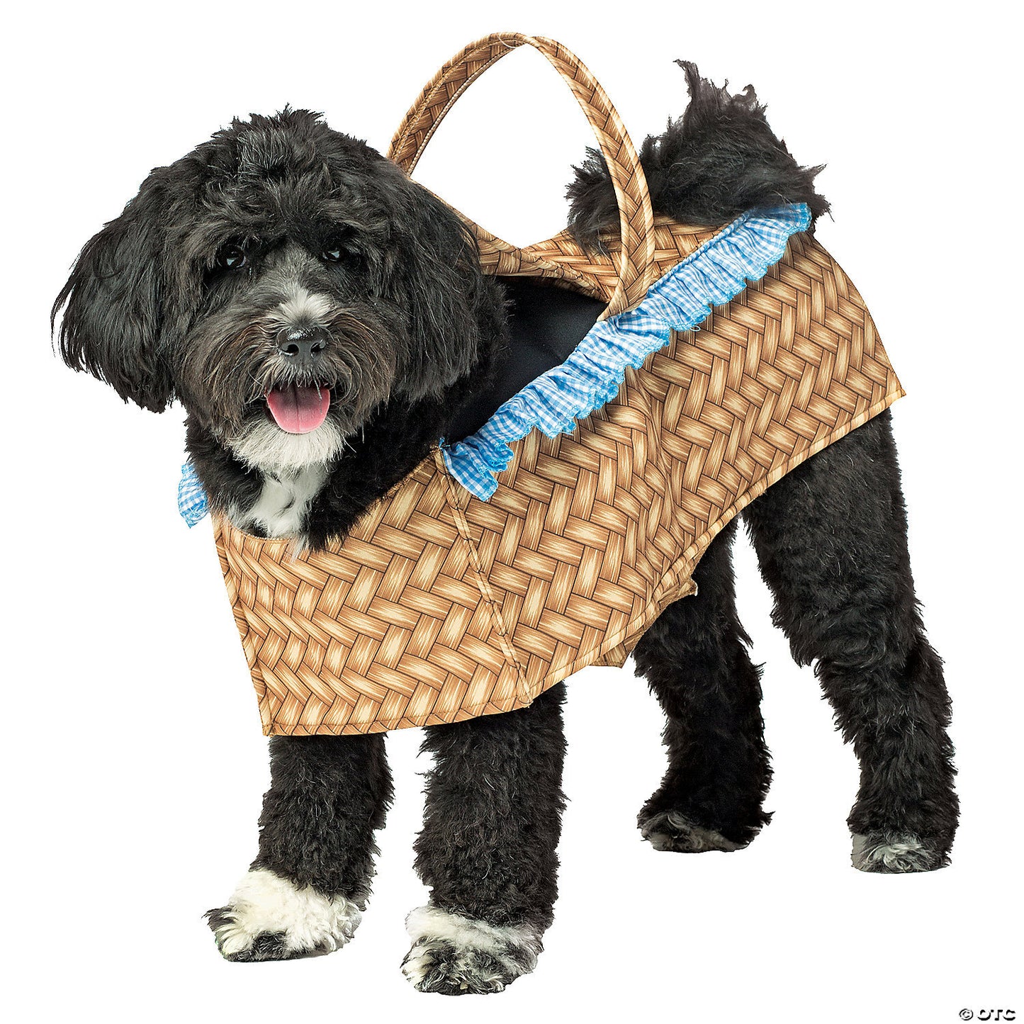 Dog basket pet costume