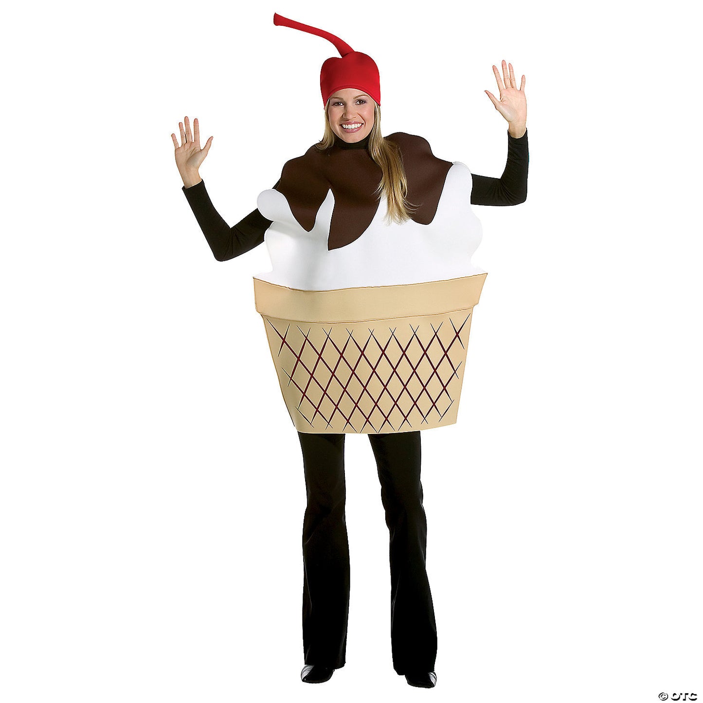 Adult ice cream sundae costume
