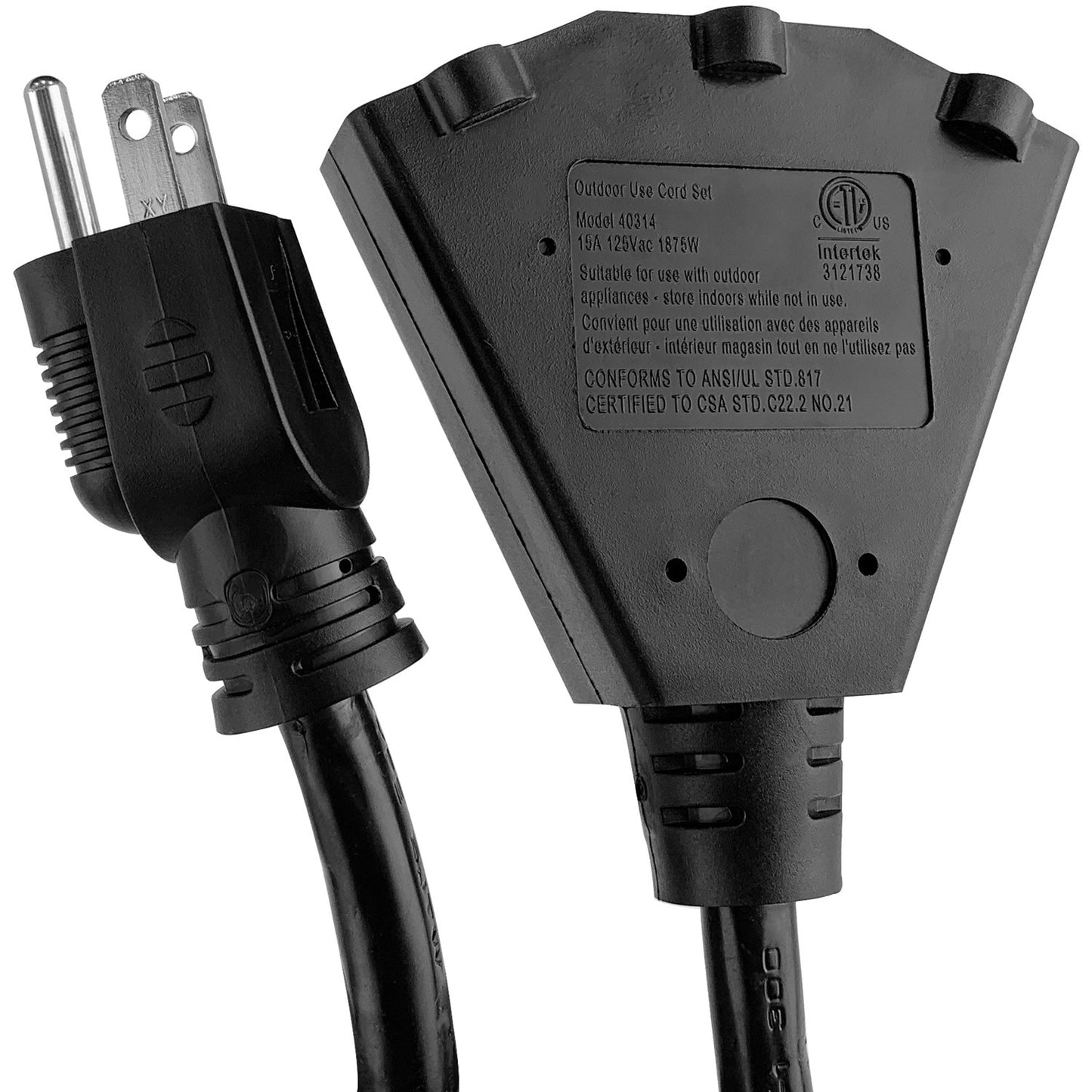 STANLEY 30669 Power Block 2, 2-Foot Cord