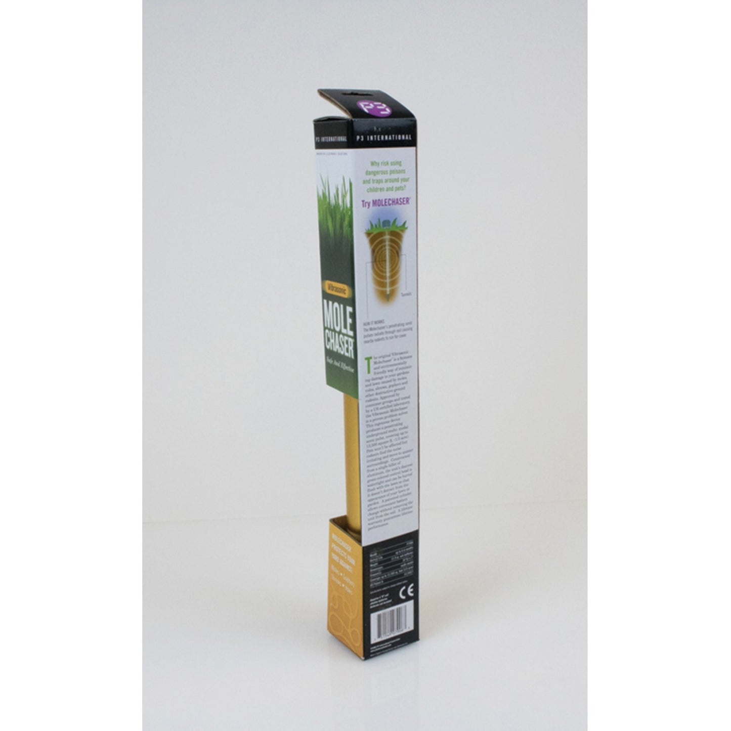 P3 International P7906 Vibrasonic Molechaser Pest Repeller