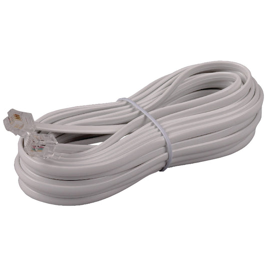 RCA TP243WHR White Phone Line Cord (25ft)