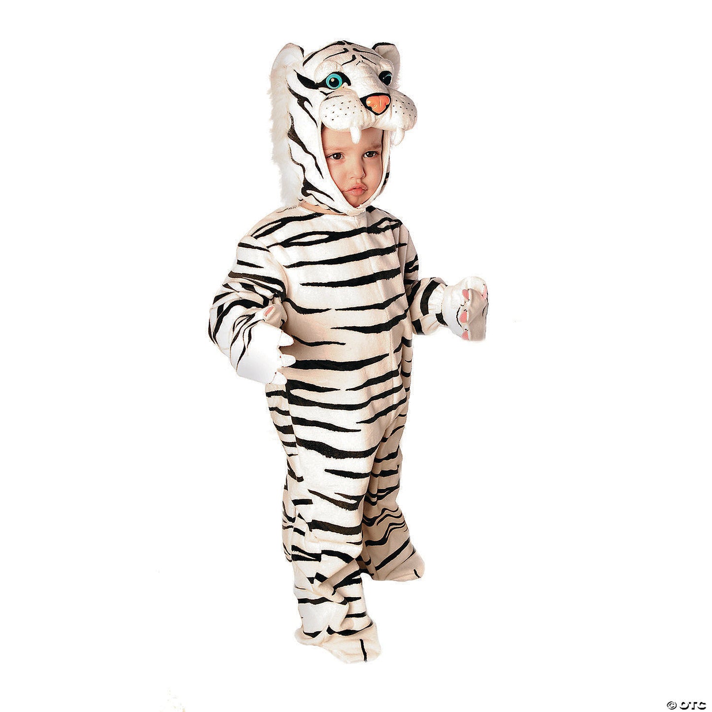 Tiger white plush 6-12 months