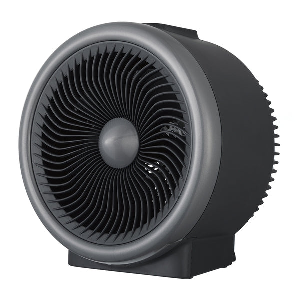 BLACK+DECKER BHDT118 BHDT118 1,500-Watt-Max Digital Turbo 2-in-1 Fan Heater with Thermostat, Silver and Black