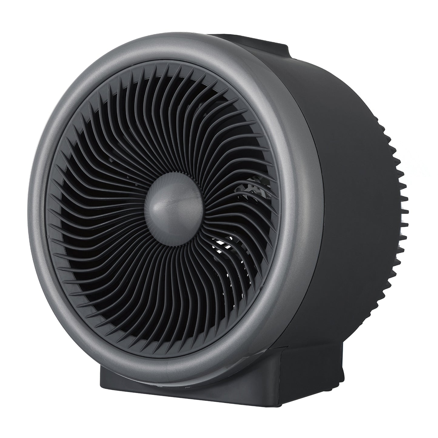 BLACK+DECKER BHDT118 BHDT118 1,500-Watt-Max Digital Turbo 2-in-1 Fan Heater with Thermostat, Silver and Black