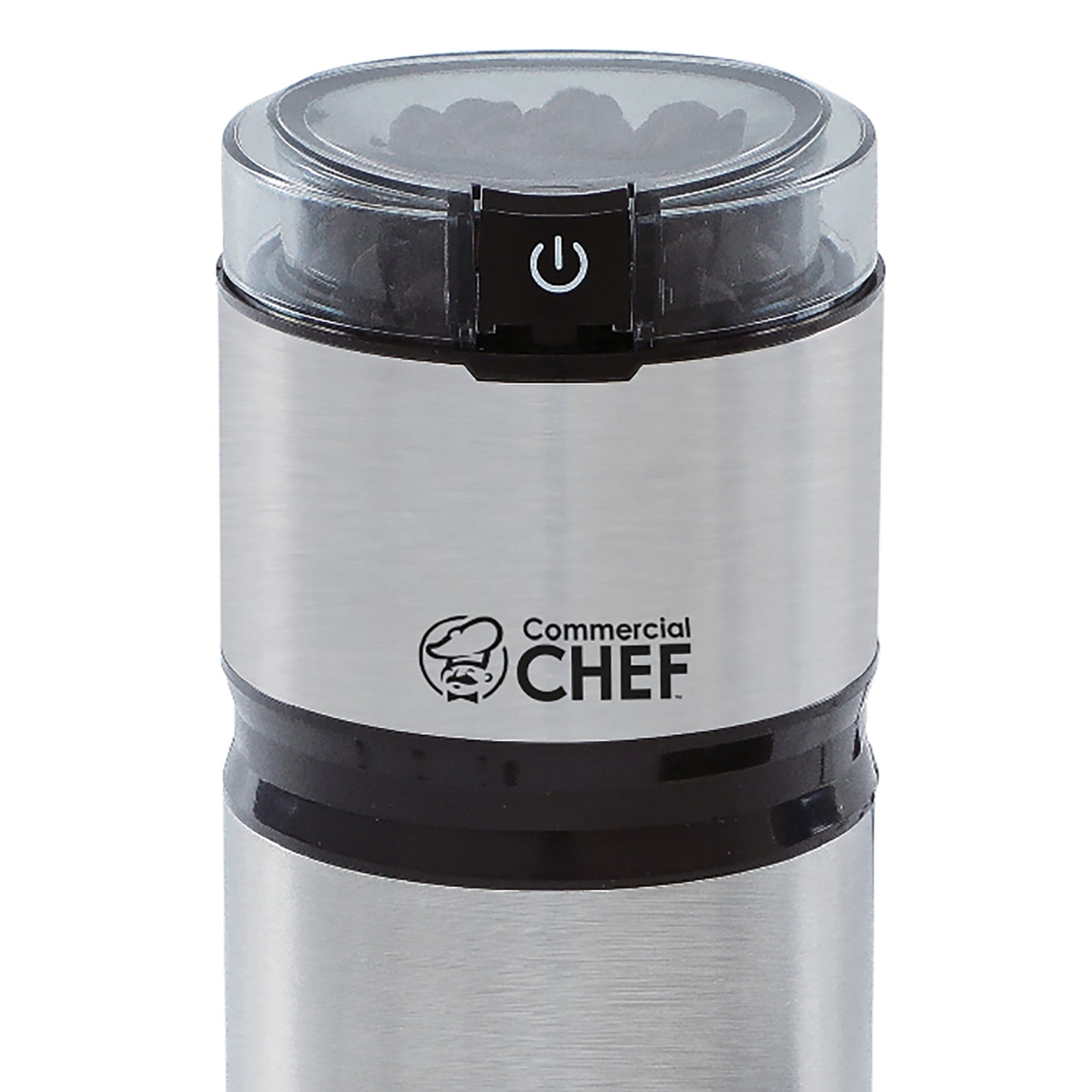 Commercial Chef CHCG21SSA6 2.1-Oz. Electric Stainless Steel Coffee Grinder
