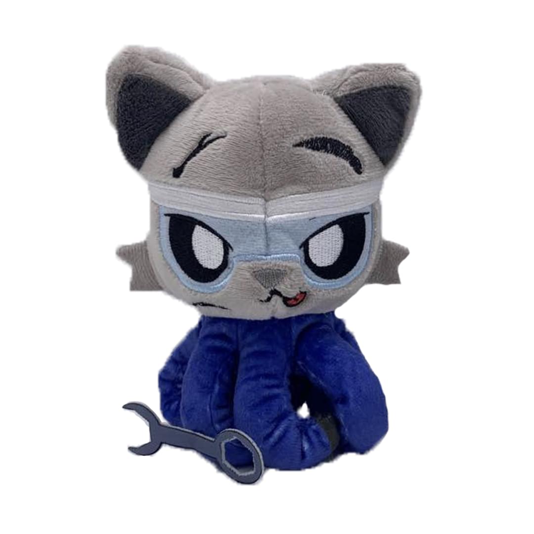 Tentacle Kitty First Responders & Essentials Little Ones Plush | Mechanic Kitty
