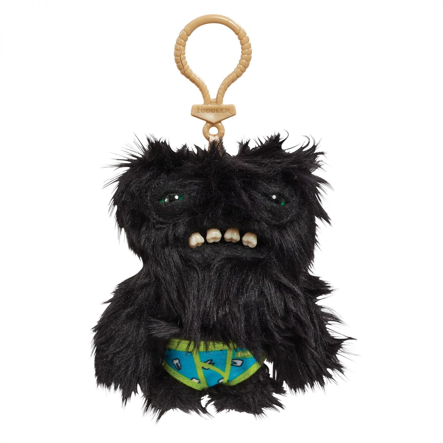 Fugglers 5-Inch Plush Clip-On | Wide Eyed Weirdo - Black