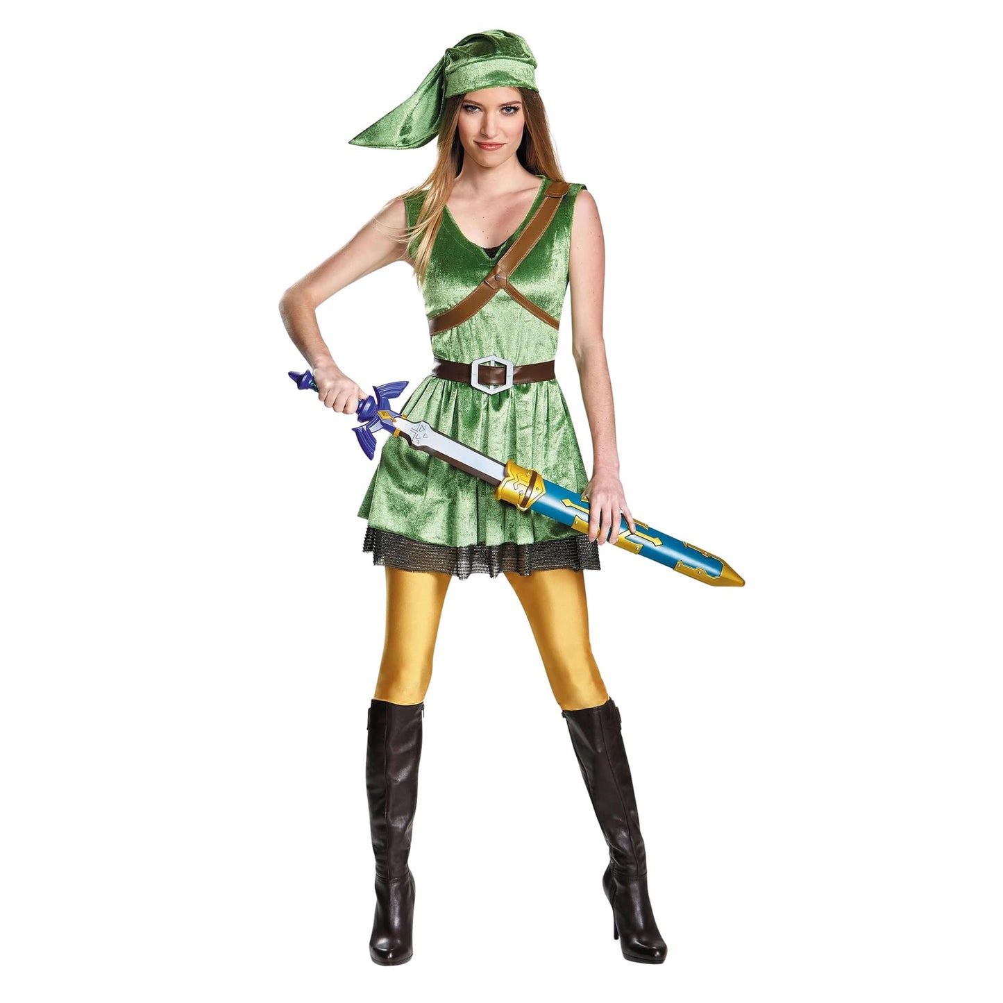 Legend of Zelda Link Costume Women's Adult Small 4-6