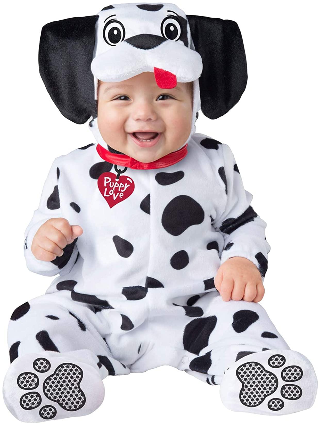 Dalmatian Puppy Dog Baby Costume | S/6-12Mo