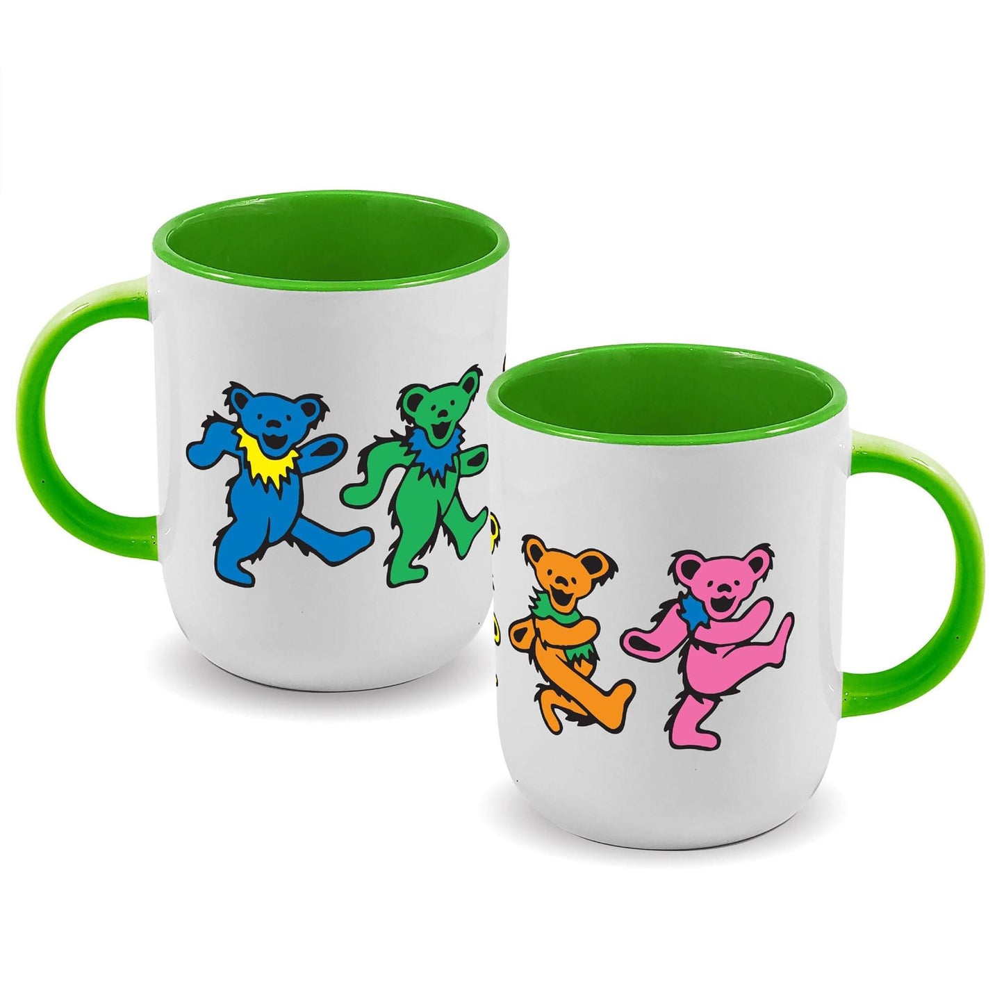 Grateful Dead Dancing Bears 20oz Ceramic Coffee Mug