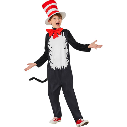 Dr Seuss Cat In The Hat Child Costume | Large