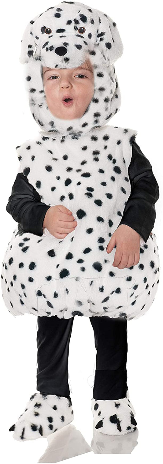 Dalmatian Puppy Plush Belly Babies Toddler Costume | Large (2-4T)