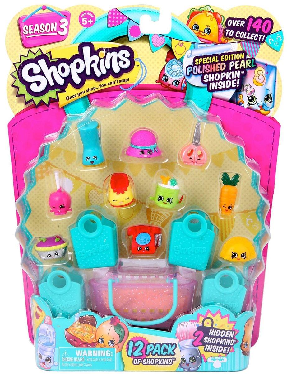 Shopkins Series 3 Mini Figure 12-Pack