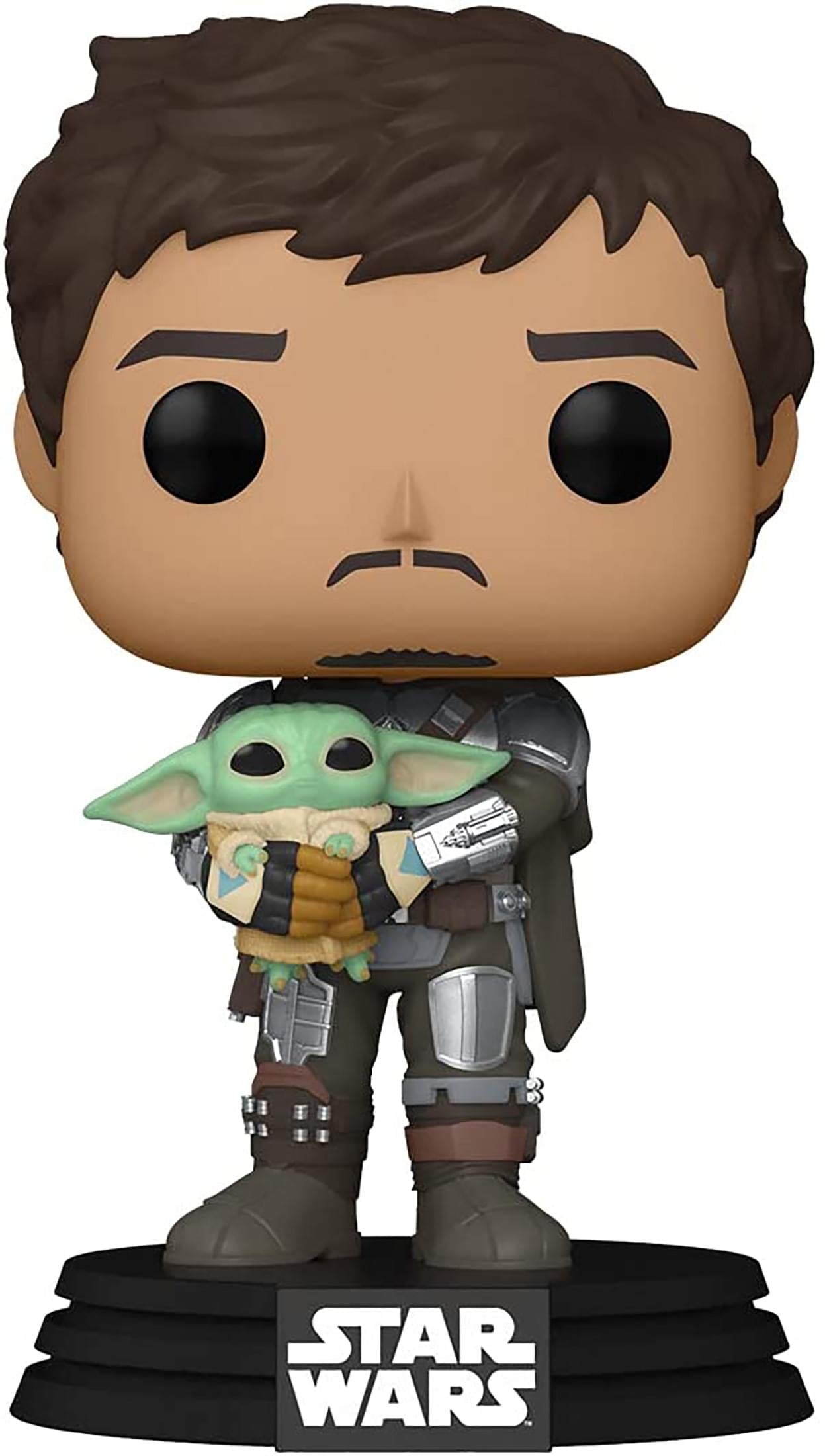 Star Wars Mandalorian Funko POP Vinyl Figure | Mando Holding Child