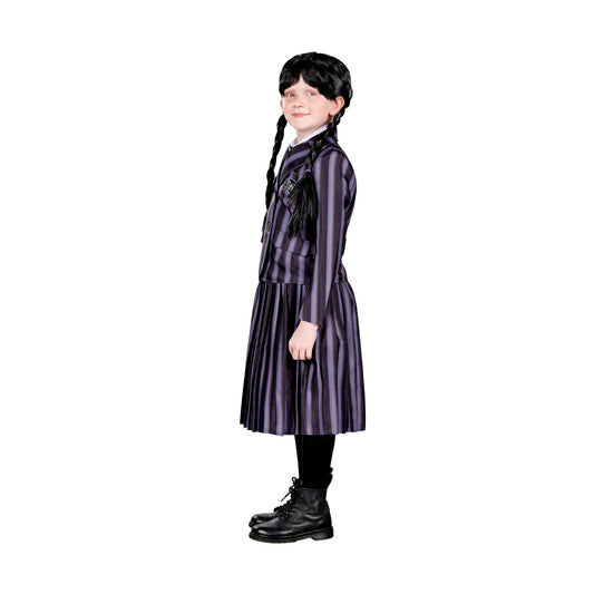 Gothic Girl School Uniform Child Costume | Large