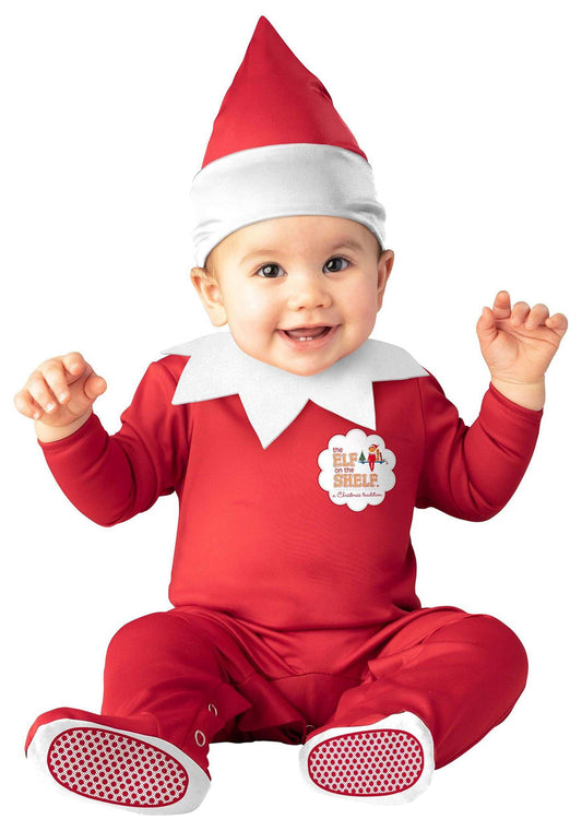 Elf On The Shelf Baby Boy Elf Infant Costume | 0-6M