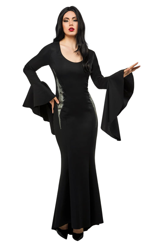The Addams Family Morticia Women's Costume | Medium