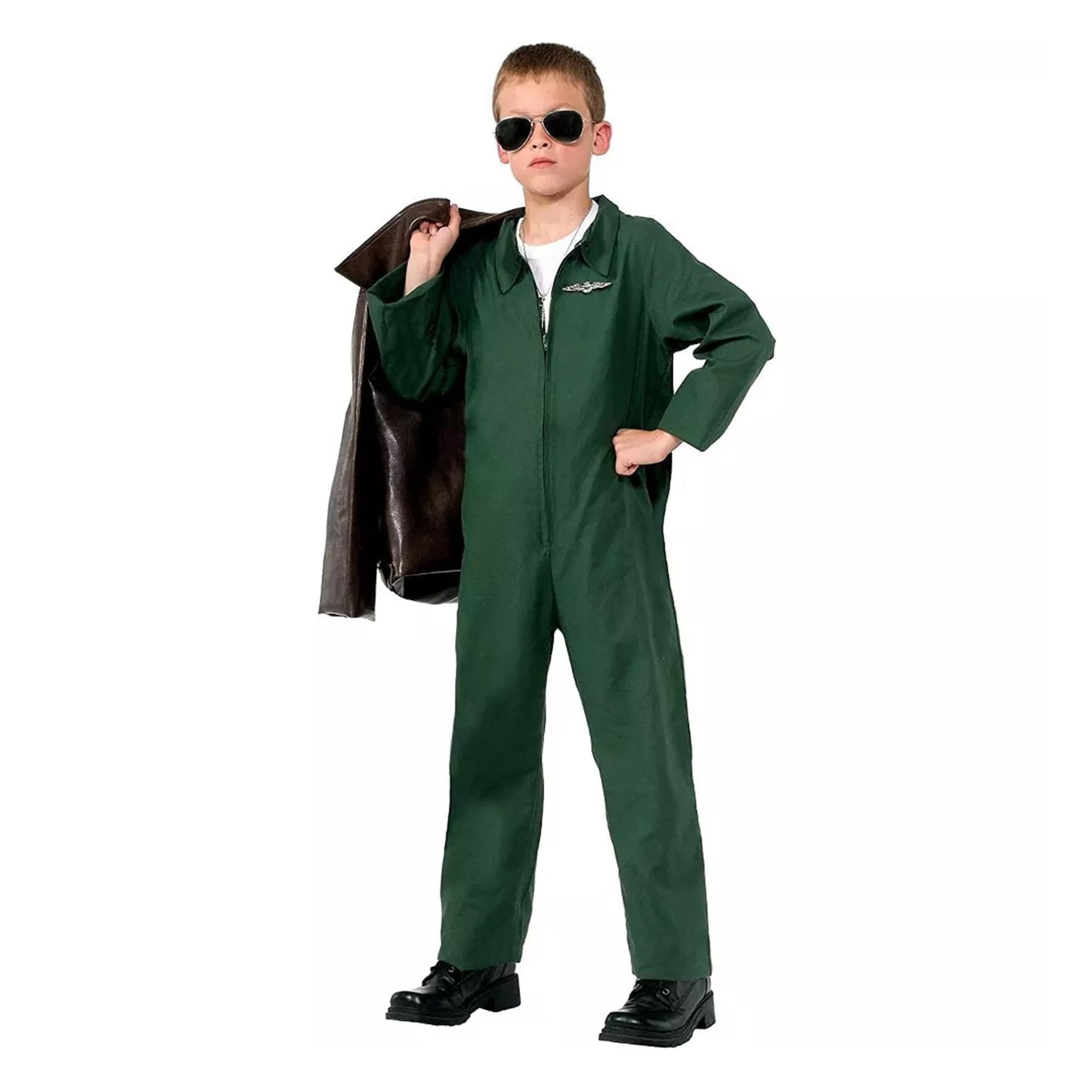 Air Force Child Costume Jumpsuit Medium