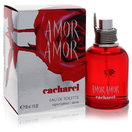 Amor Amor Eau De Toilette Spray By Cacharel - Size: 30 ml Eau De Toilette Spray
