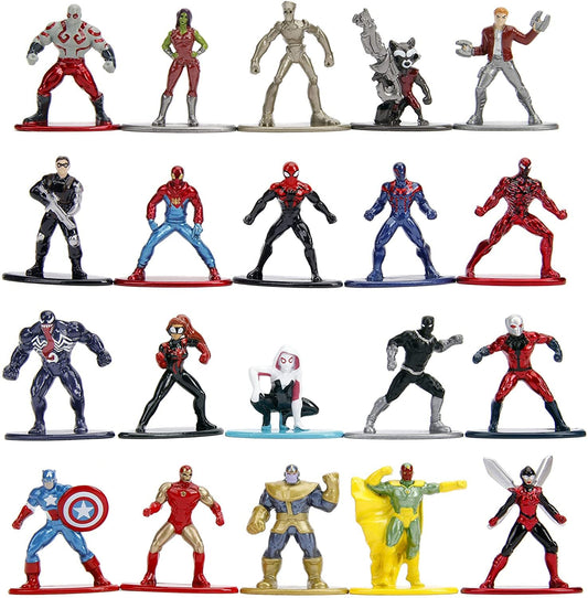Marvel Nano Metalfigs 20 Pack Wave 2 | 1.65 Inch Die-Cast Metal Figures