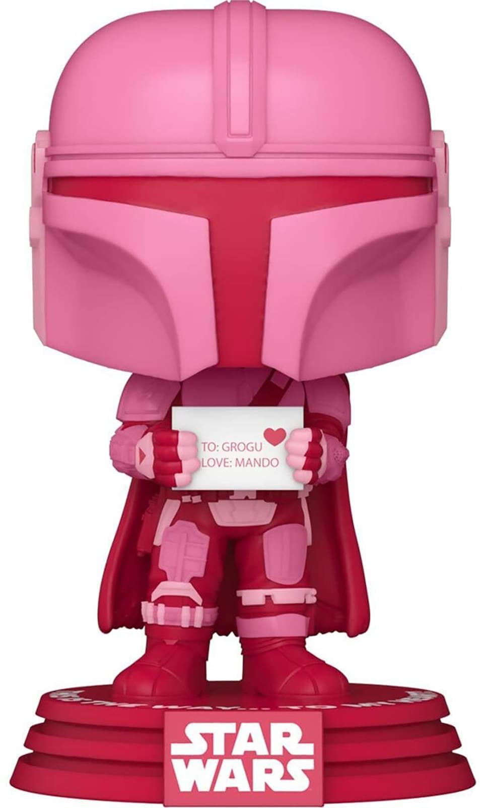 Star Wars Funko POP Vinyl Figure | Valentines Mandalorian