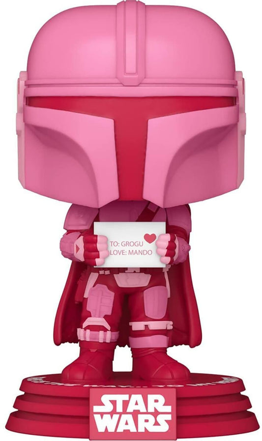 Star Wars Funko POP Vinyl Figure | Valentines Mandalorian