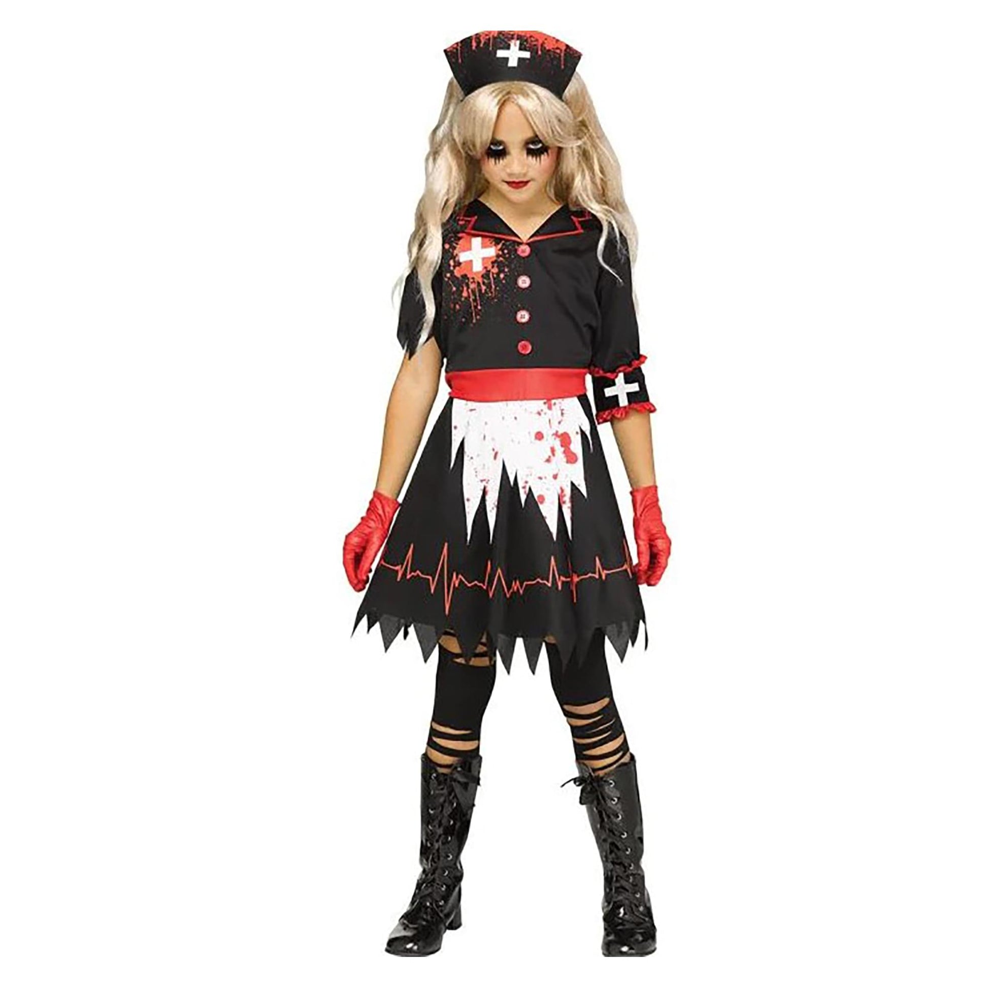 Not So Nice Nurse Child Costume | X-Large