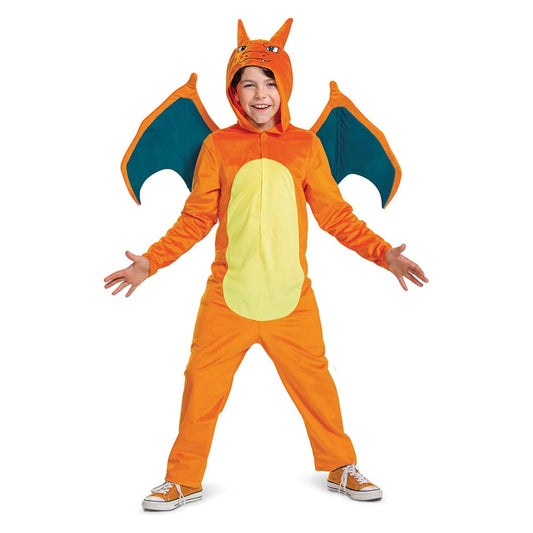 Pokemon Charizard Deluxe Child Costume | Large (10-12)