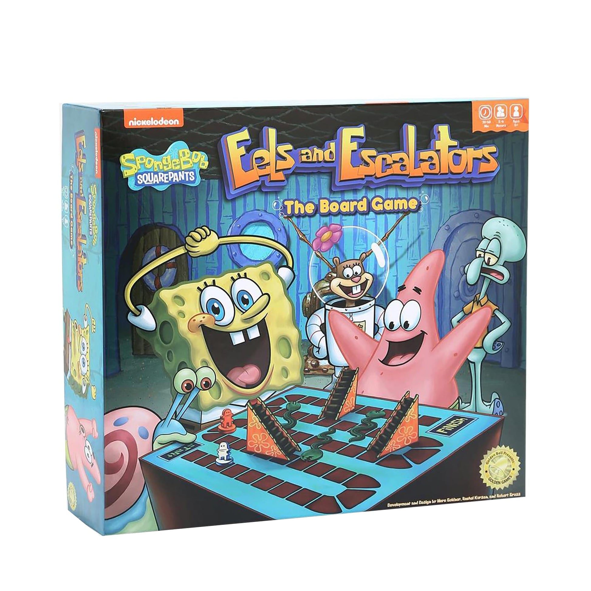 Nickelodeon Spongebob SquarePants Eels and Escalators The Board Game