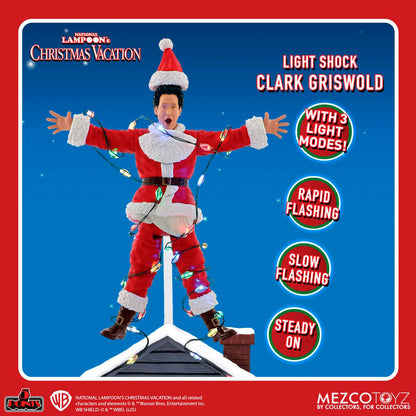 National Lampoon´s Christmas Vacation Clark Griswold Light Shock figure 10cm