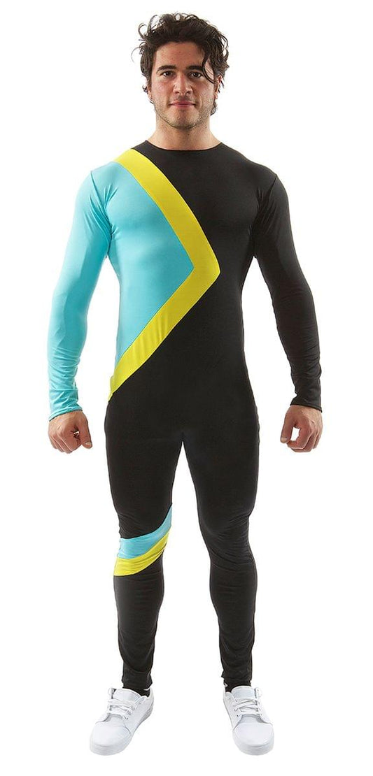 Adult Jamaican Bobsleigh Costume Jumpsuit X-Large