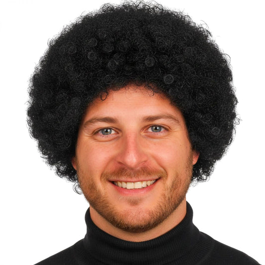 Mini Afro Black Wig Costume Accessory