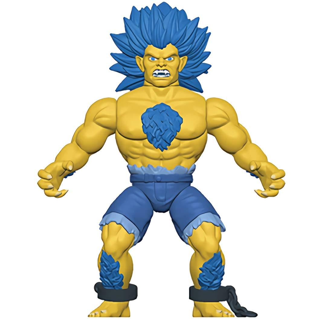 Savage World Street Fighter Funko Vinyl Figure | Blanka Yellow (Chase Figure)