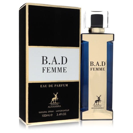 B.a.d Femme Eau De Parfum Spray By Maison Alhambra - Size: 100 ml Eau De Parfum Spray