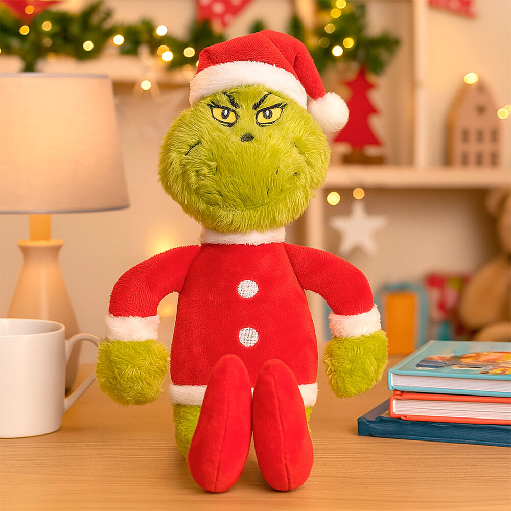 The Grinch Father Christmas plush toy 30cm